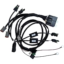 Baja 2-LP6 Pro 4-S1 Lighting Wiring Harness for 2024-later Harley Road Glide,Compatible 23.5-latet CVO Road Glide,2025-later CVO/RR