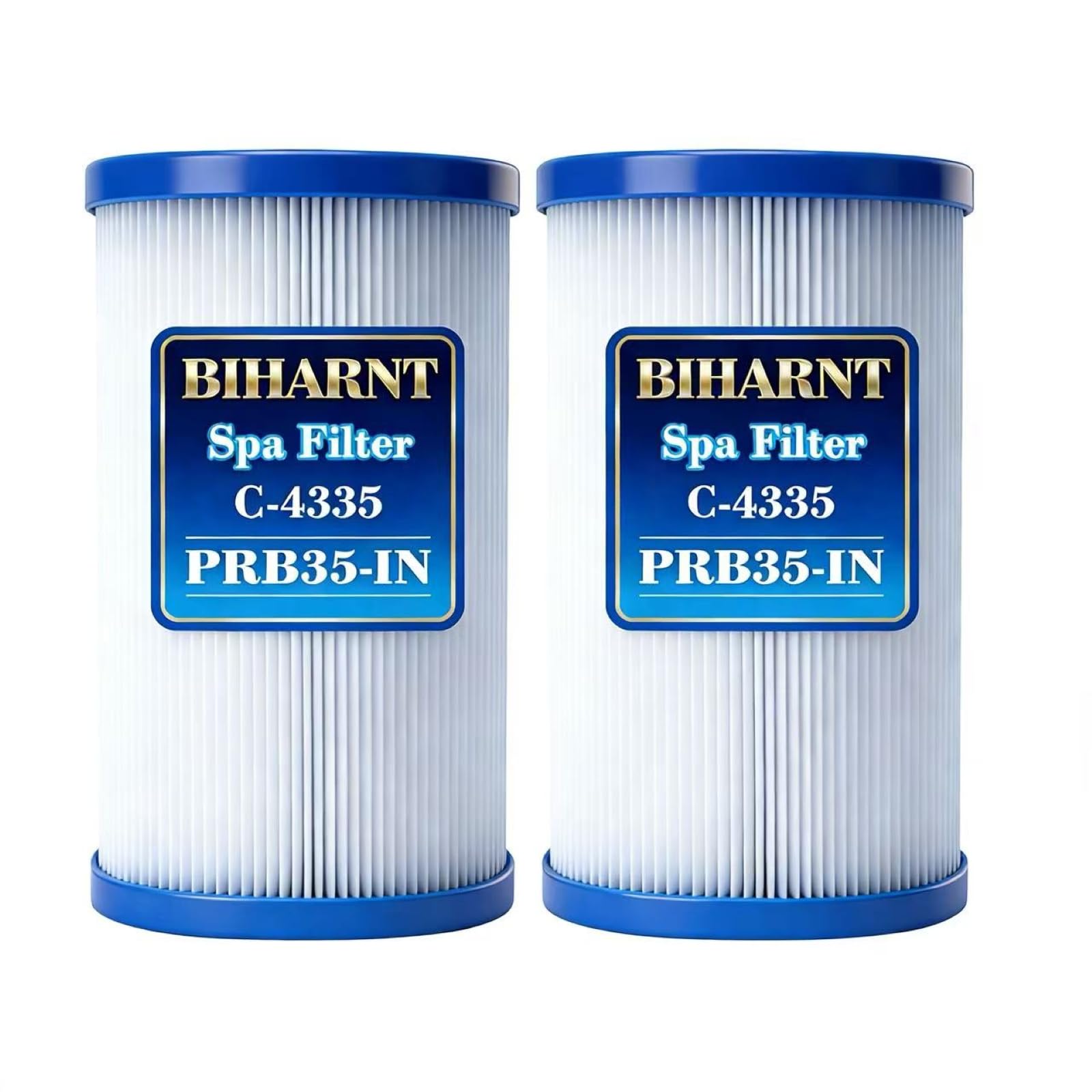 PRB35-IN - Filtro de spa compatible con Unicel C-4335, Filbur FC-2385, Guardain 409-219, R173431, SD-00198. Cartucho de filtro de bañera de hidromasaje de 35 pies cuadrados, paquete de 2