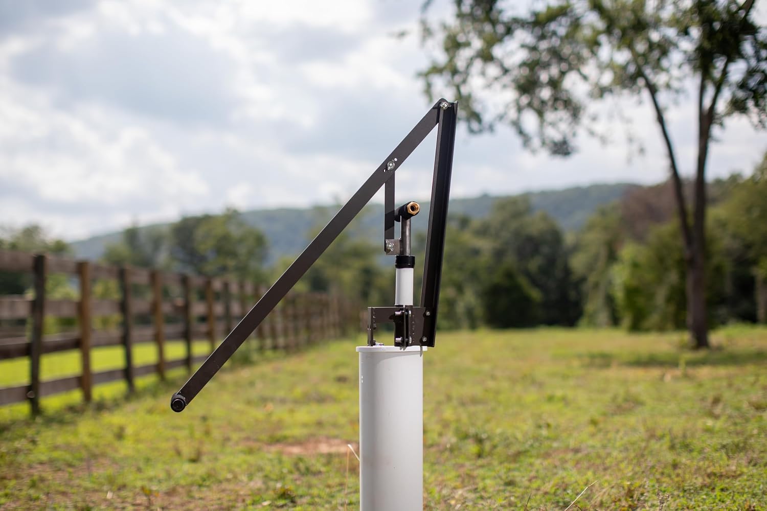 Plus American Made Stainless Steel Manual Hand Well Pump – Non-Electric Backup Water Pump – Off-Grid, Emergency, and Rural Use – Easy DIY Installation (200 Feet)