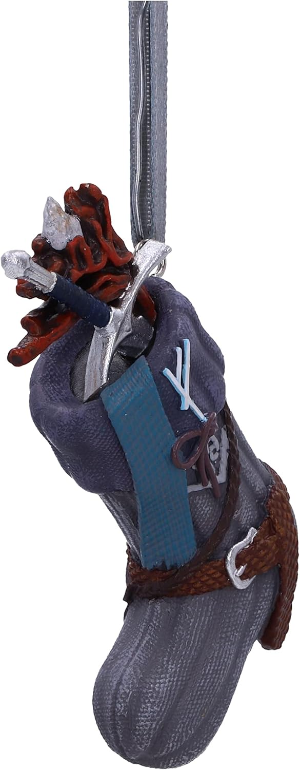 Nemesis Now Lord of The Rings Gandalf Stocking Hanging Ornament 7.8cm, Resin, Officially Licensed Lord of The Rings Hanging Ornament, Cast in The Finest Resin, Hand-Painted - Image 3