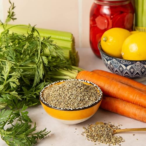 Vista 22 de RUMI SPICE Hinojo de semillas enteras forrajadas, 2.1 oz