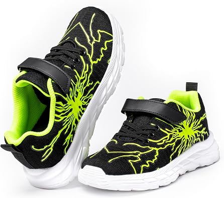 Children's Shoes Boys Trainers Lightweight Breathable Sports Shoes Running Shoes for Children School Leisure 28-39 EU
