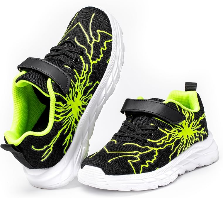 Children's Shoes Boys Trainers Lightweight Breathable Sports Shoes Running Shoes for Children School Leisure 28-39 EU