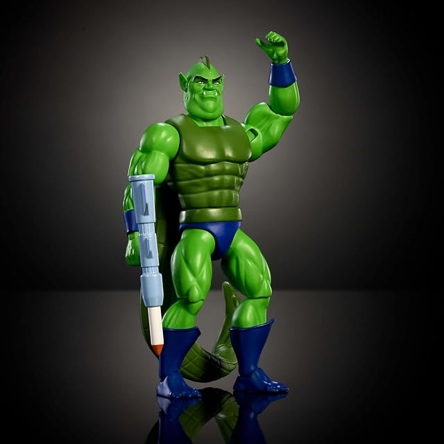 Foto 4 de 6 de Masters of The Universe Origins Cartoon Collection Whiplash Figura de acción de Villano con Cola de 14cm