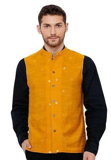 reversible nehru jacket