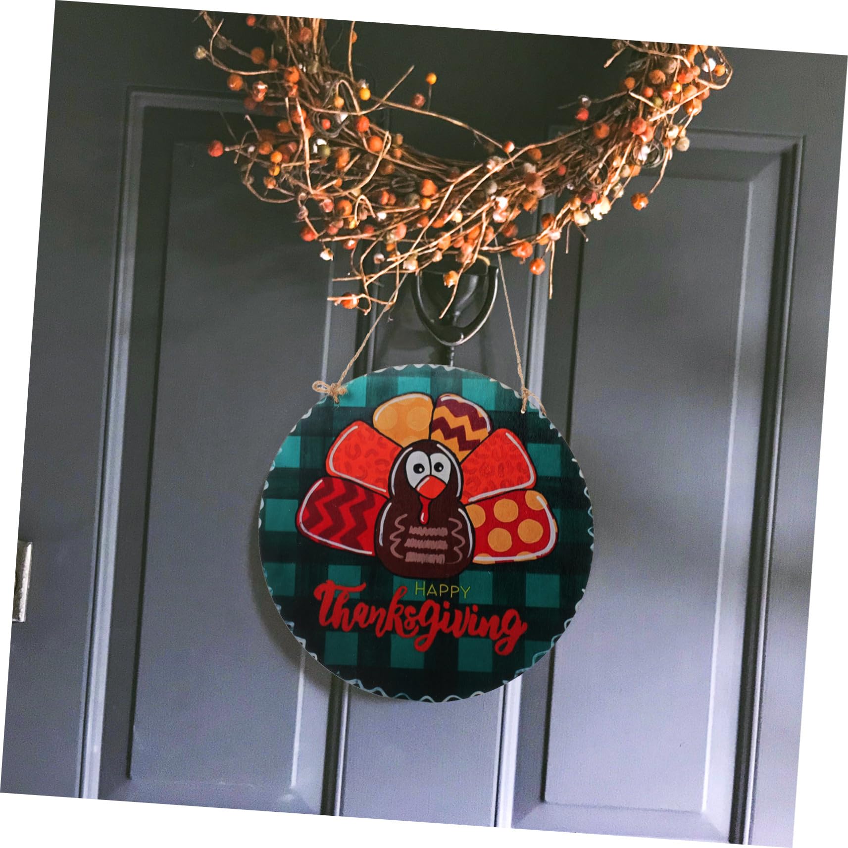 Gadpiparty 5 Pezzi Dischi Rotondi in Legno Non Finito per Decorazioni DIY Facili da Appendere e Portare per Occasioni Speciali e Ville
