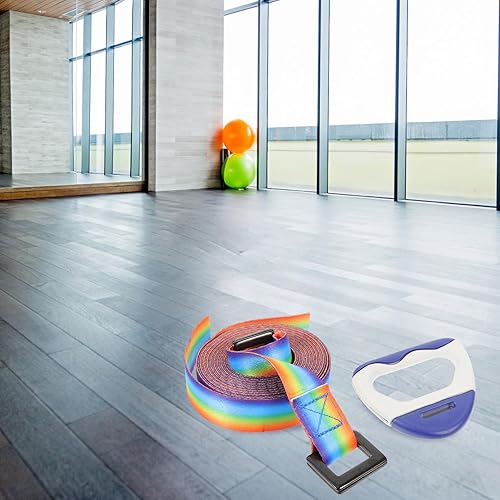 Miniatura 8 de BESPORTBLE 2 pares de anillos colgantes, dispositivo de dominadas, anillos para bebés, anillo de tracción para cama infantil, anillo de tirar de la