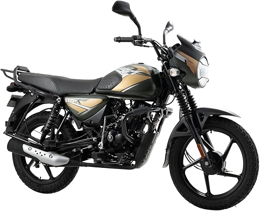 Bajaj Ct 110 X Es Motorcycle/Motorbike - Matte Green - Ex-Showroom