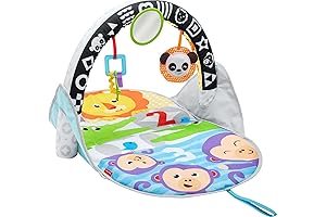 Unih Baby Gym 2-in-1 Flip and Fun Activity Play Mat