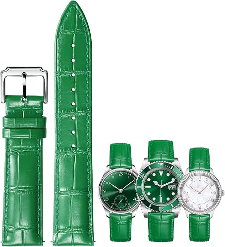 Bracelet de Montre en Cuir Véritable Remplacement Bracele BINLUN