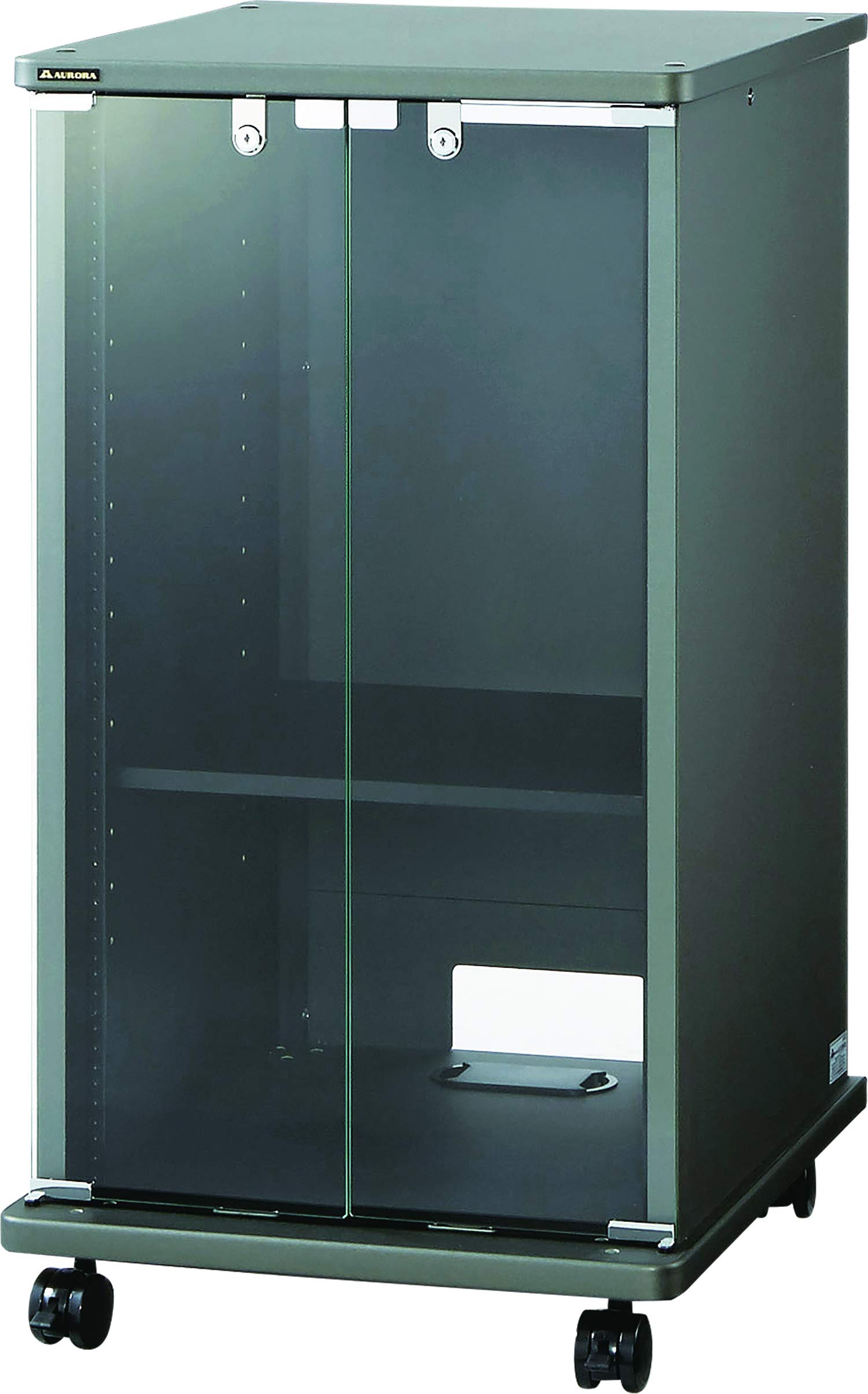 AUROLA EIA-K20B オーロラ 木製 20U ラック Amazon | オーロラ 木製EIAラック20Uタイプメタリック