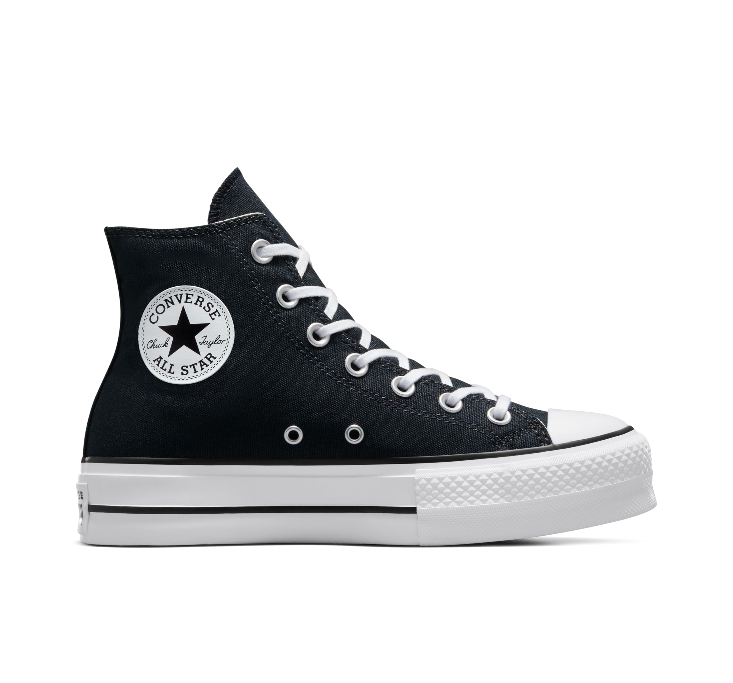 Converse Chuck Taylor Ctas Lift Hi Women's Low-Top Sneakers 37 EU Black