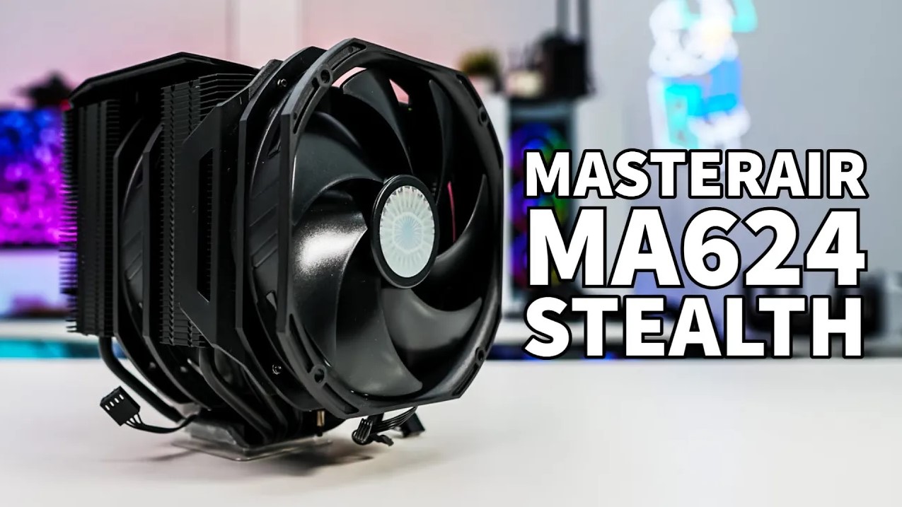 Watch CoolerMaster MasterAir MA624 Stealth CPU Cooler on Amazon Live
