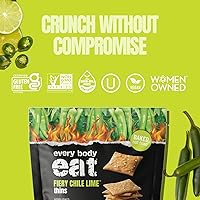 Vista 4 de Every Body Eat Fiery Chile Lime Thins, 4 OZ
