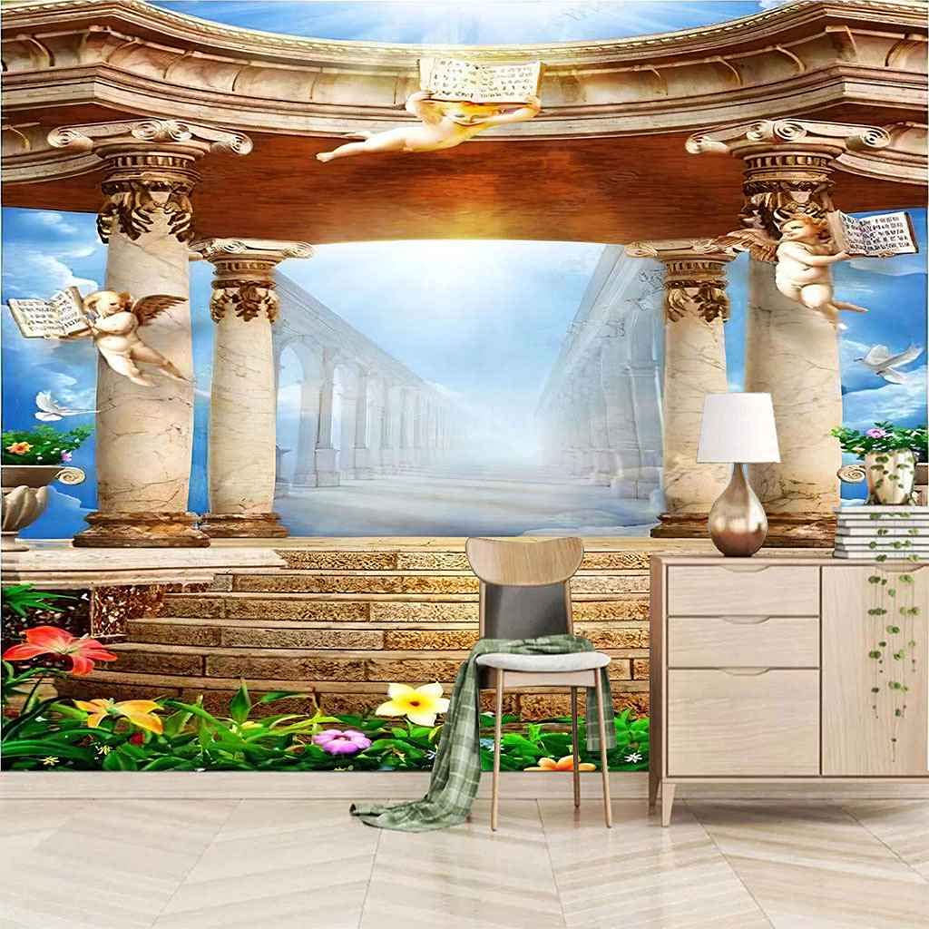 Décoration murale ange 300x210 cm pour habiller un mur vide