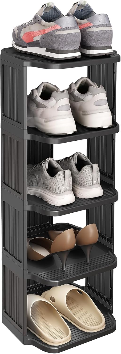 Shoe Racks for Closet, Tiers Stackable Shoe Rack Martinique Ubuy