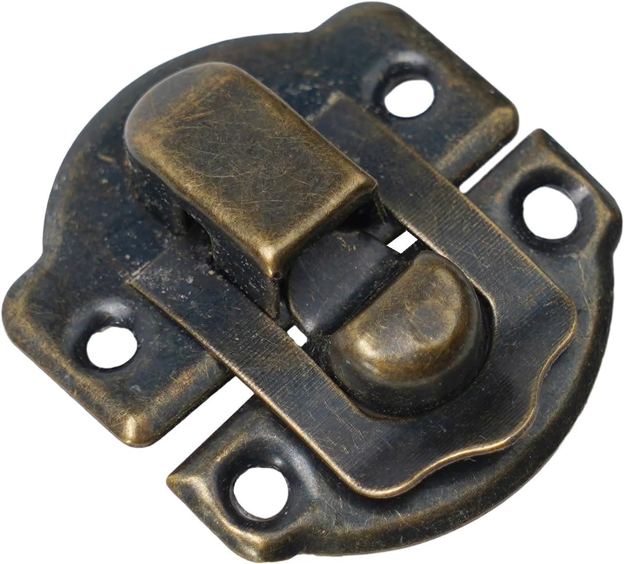 Vintage Lock Latch For Jewelry Boxes, Chests, And Cases, Anti Build Classic Design With Modern Functionality(Bronze 12pcs)