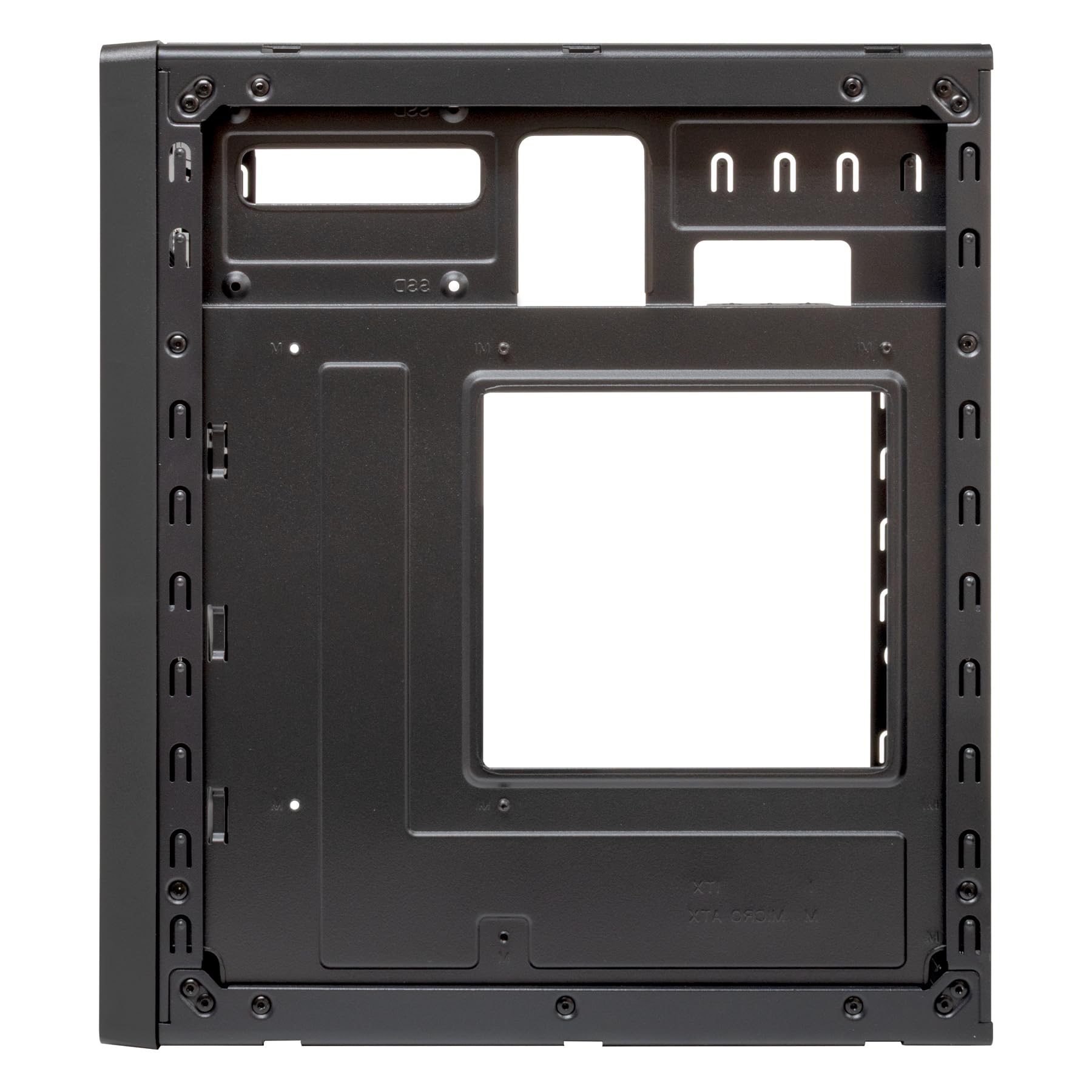 UNYKAch Boîtier d'ordinateur Micro ATX NUMEN 300 Pro - 4 USB (2 × 3.0 + 2 × 2.0), Support ATX, GPU jusqu'à 250 mm, Compact Noir/Rouge, idéal pour Entreprises, commerces et institutions