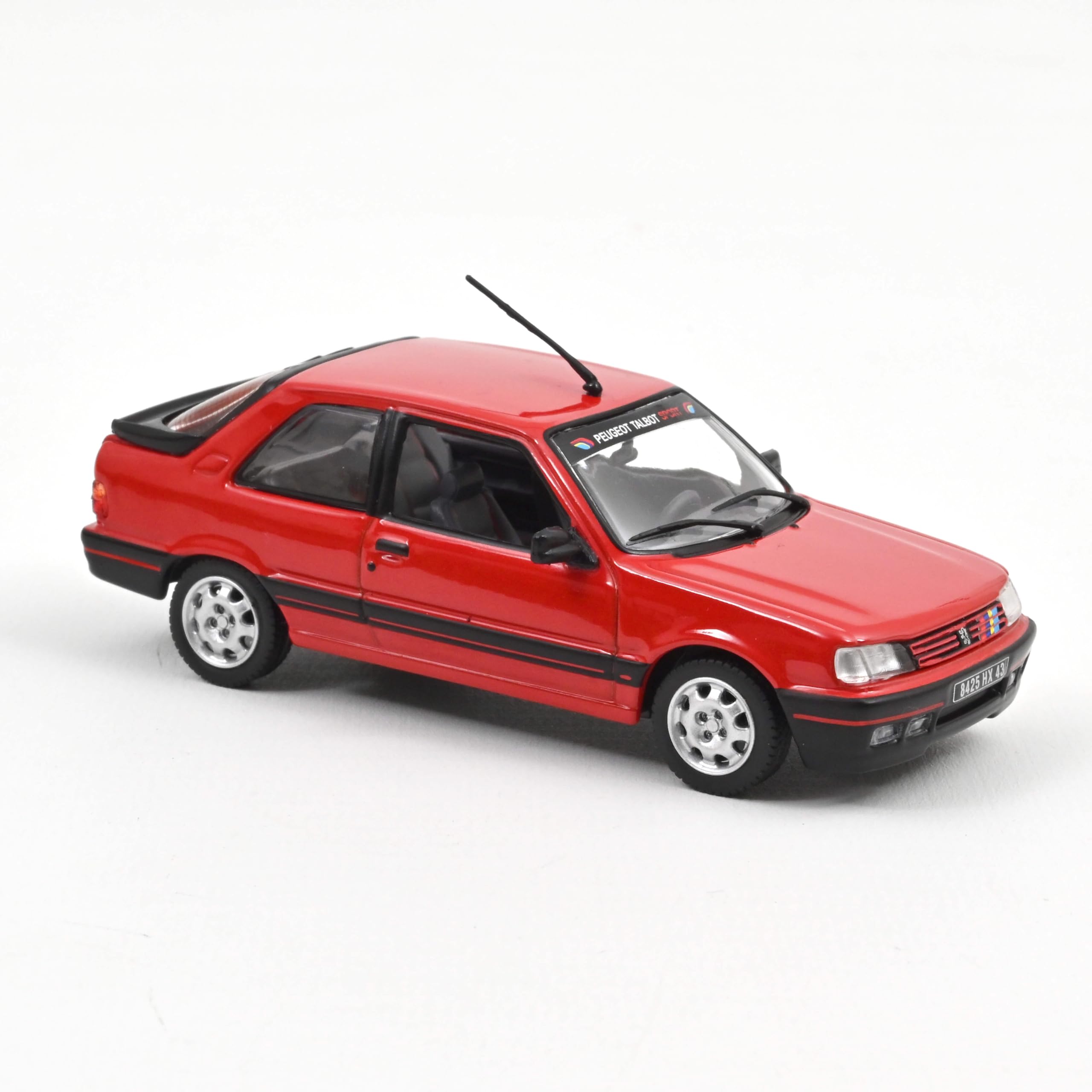Peugeot 309 GTI 1987 Red Vallelunga with Deco PTS 1:43