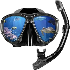 attrezzatura snorkeling adulti set snorkeling 3 in 1 - Italy