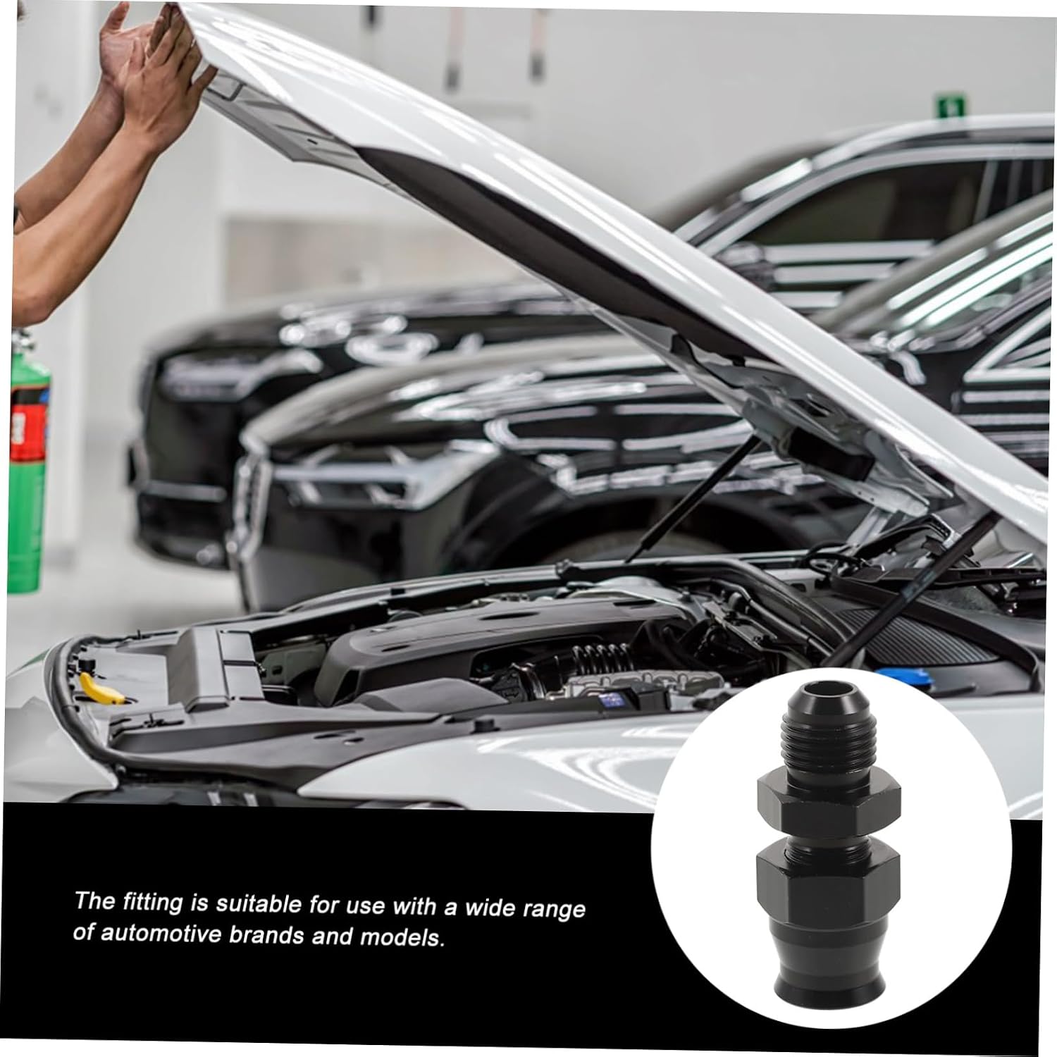 Fuel Line Quick Connector Adapter Easy Installation Removal for Various Automotive Models Durable Fuel Hose Fitting for Secure Car Fuel Supply