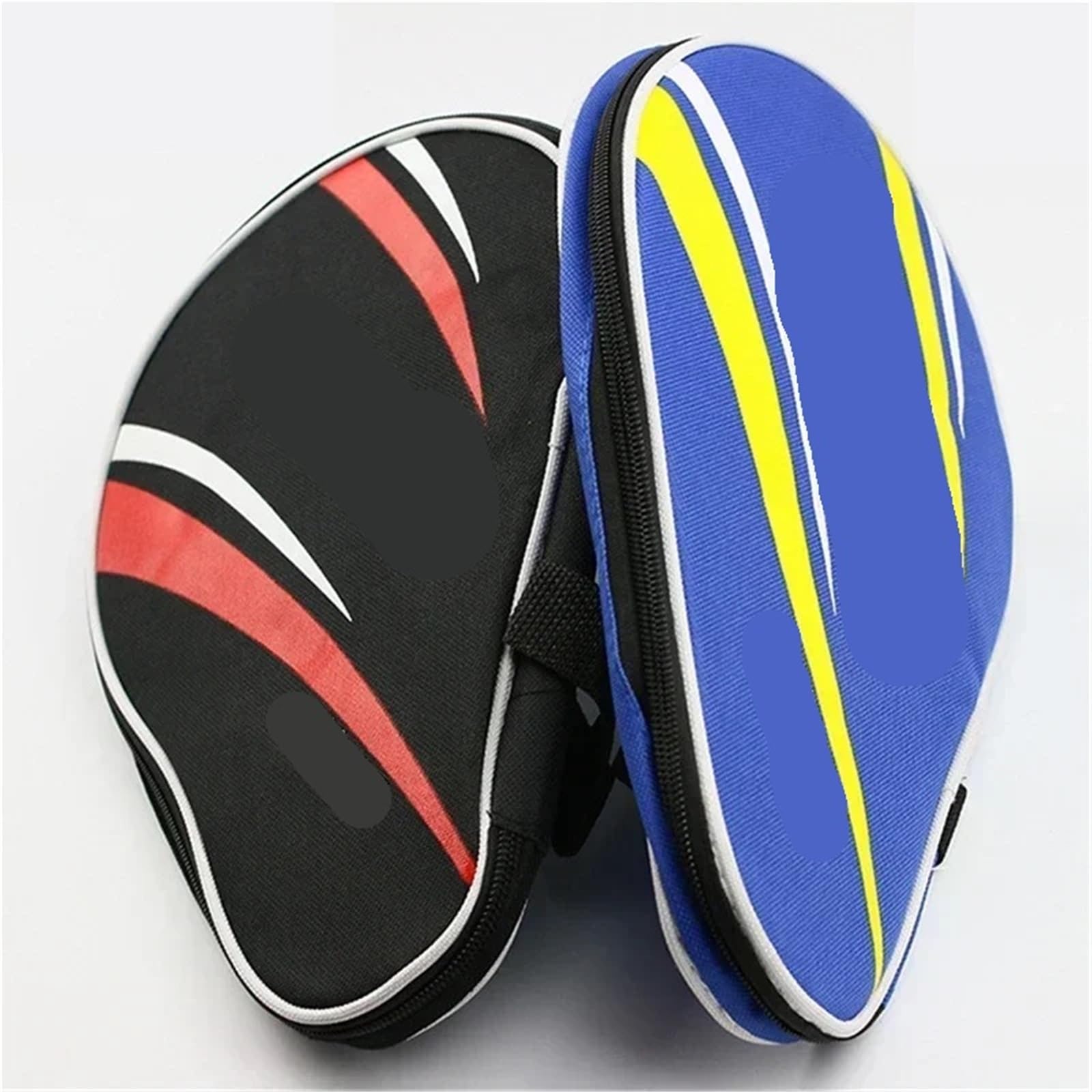 Tischtennisschläger-Taschen, Oxford-Stoff, Tischtennis-Tasche, Tasche for 2 Schläger und 3 Bälle, große Tischtennistasche Für Tenis