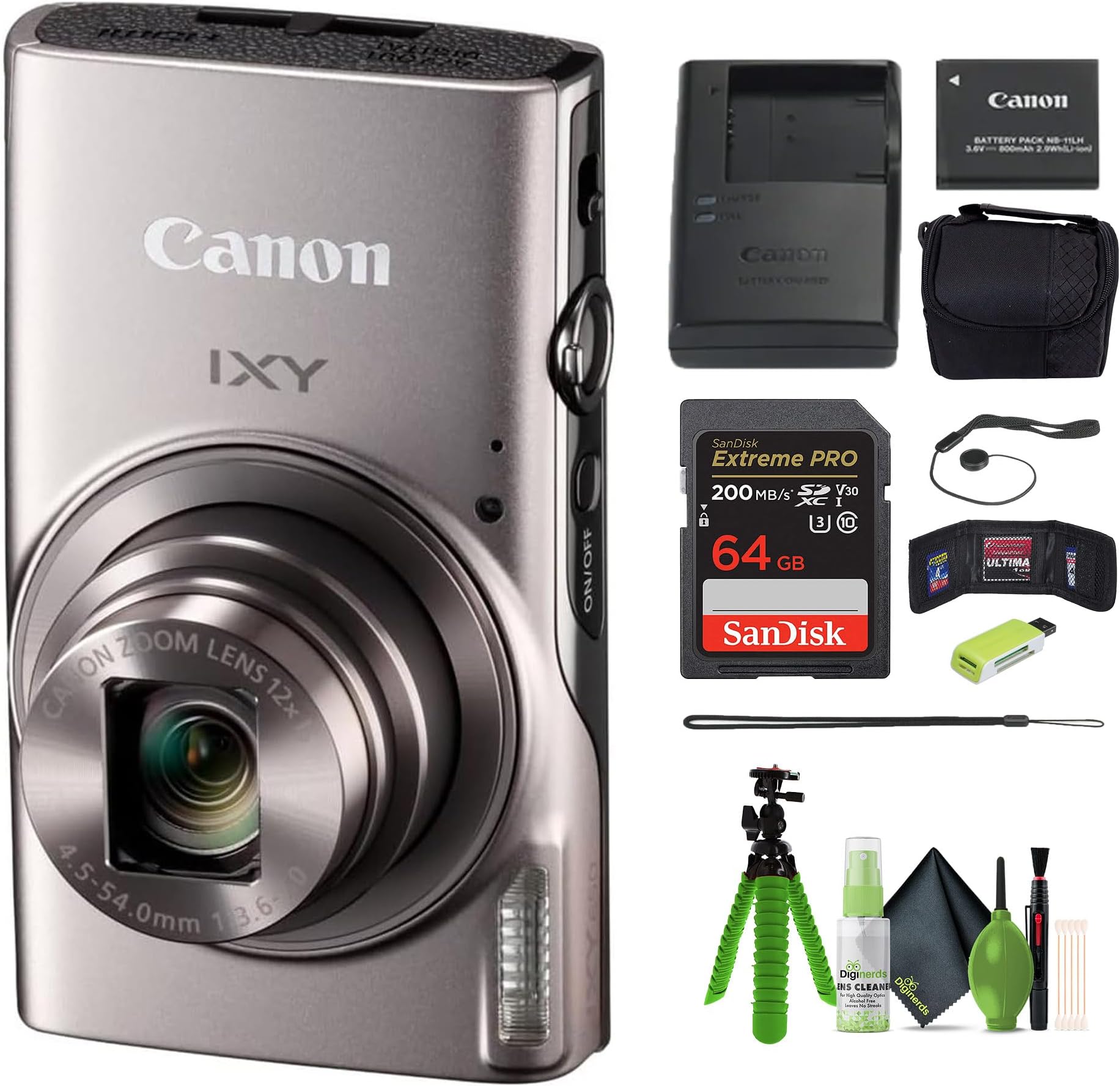 Amazon.com : Canon PowerShot IXY 650 (ELPH 360) HS Compact Digital ...