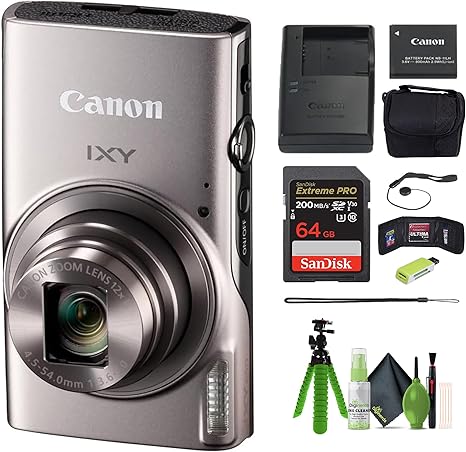 Amazon.com : Canon PowerShot IXY 650 (ELPH 360) HS Compact Digital ...