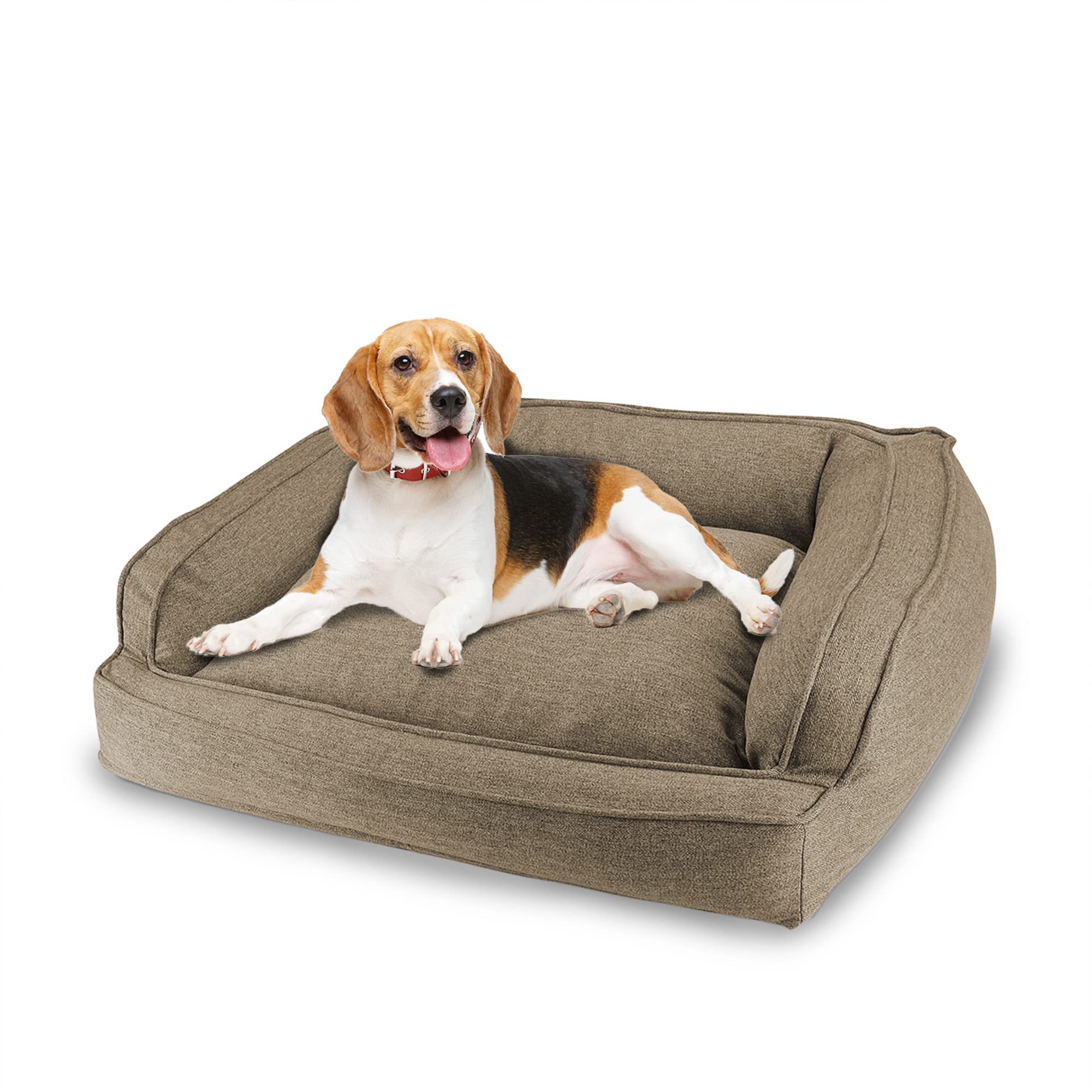 Paws & Claws Orthopädisches Hundebett – Größe L/XL, 101,6x76,2 Cm, Mit USA-Einsatz, Blau