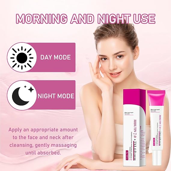 2 Pcs Arbutin 7.0 Txa 4.0 Cream Original, Moisturiser Arbutin Cream for Uneven Skin Tone, Skin Lightening for Dark Spots Freckle Blemishes Pigmentation