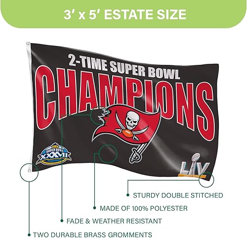 Miniatura 21 de NFL Dallas Cowboys - Bandera duradera de 3 x 5 para exteriores con ojales, bandera y pancarta resistentes para jardín al aire libre y patio, bandera