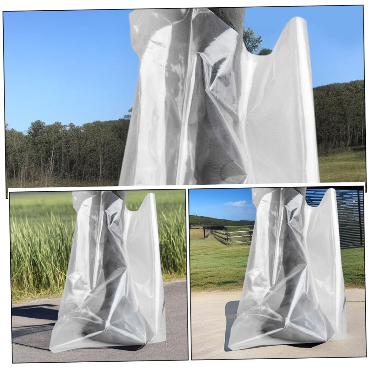 ibasenice 5 Juegos Bolsas de Cuidado de Pezuñas para Caballos y Bolsa de Remojo de Duradero Resistente y Práctica para Cuidado Equino Color Leche Kit Versátil para Remojo y Protección