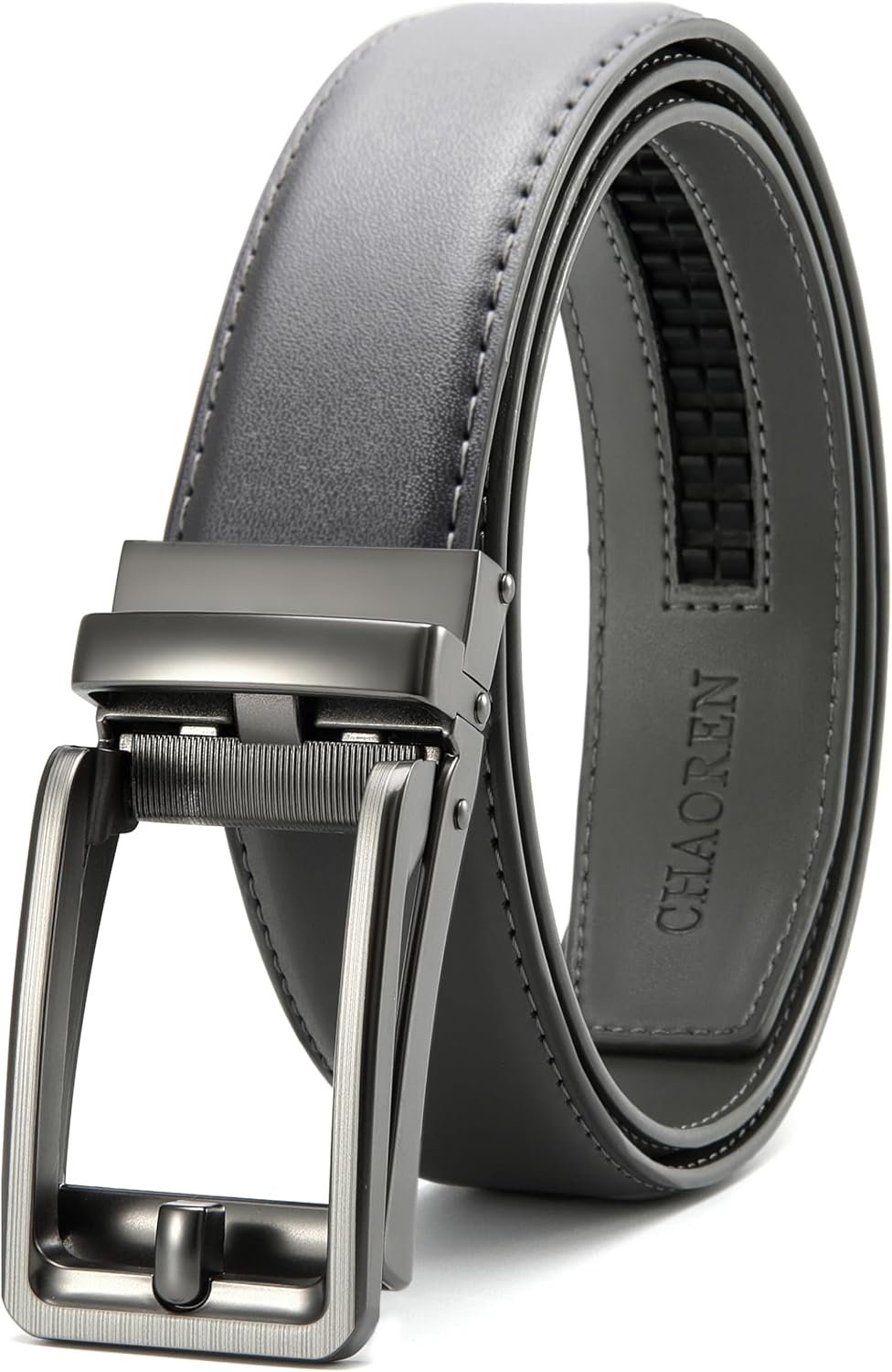 CHAOREN 40mm Ratchet Belt Buckle Only for 1 3/8 Slide Belt Strap, Automatic Click Buckle Adjustable - Image 4