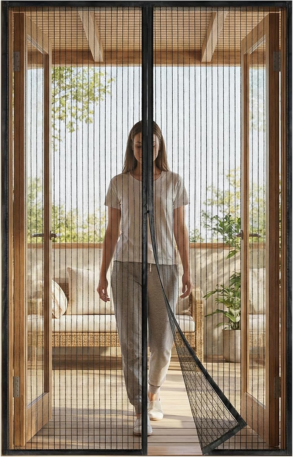 Magnetic Mosquito Net Door - Insect Protection -7 Magnetic Mosquito Net Door - Insect Protection -7