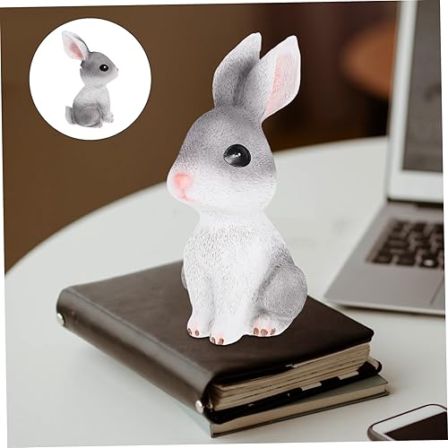 Miniatura 8 de Mini esculturas de animales de resina para decoración del hogar, juguetes para niños, alcancía digital de resina, banco de dinero, bonita caja de