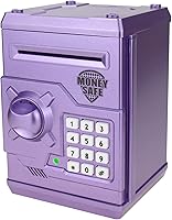 Vista 11 de Hucha para niños con contraseña electrónica, alcancía para niños de 3 a 14 años