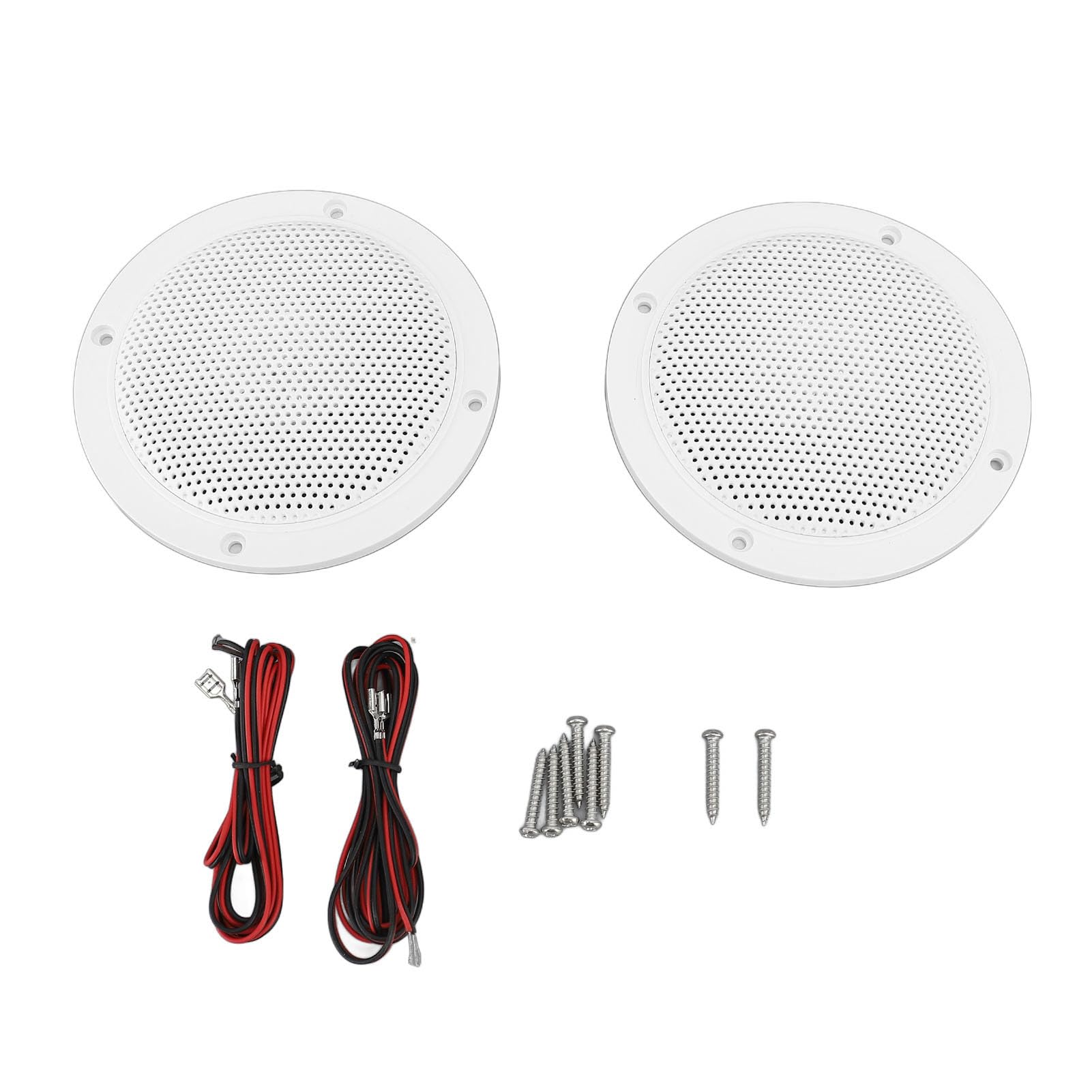 4-calowe morskie głośniki sufitowe 120 W Wodoodporny montaż podtynkowy w ścianie Audio Stereo Nagłośnienie dla łodzi ATV UTV