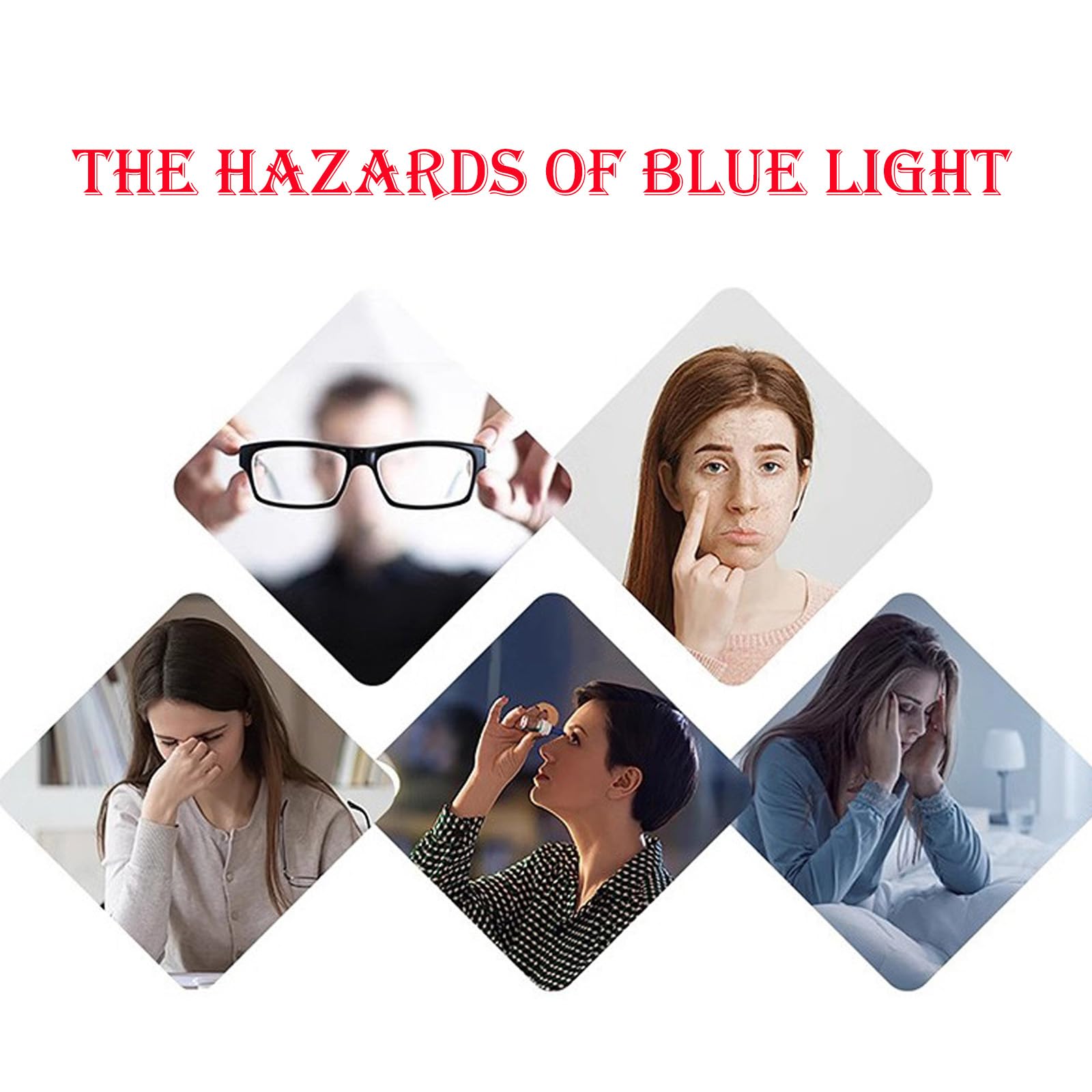OSUKI 17" a 28" Universal Filtro de Anti Luz Azul y Protector,Protector de Pantalla Premium,Desmontable,Filtros de Pantalla para portátiles,netbooks,Ordenador y Monitores,21.5in (500 * 303mm)