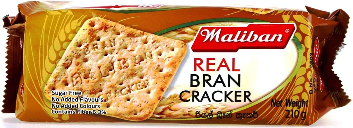 Maliban Real Bran Cracker 210G