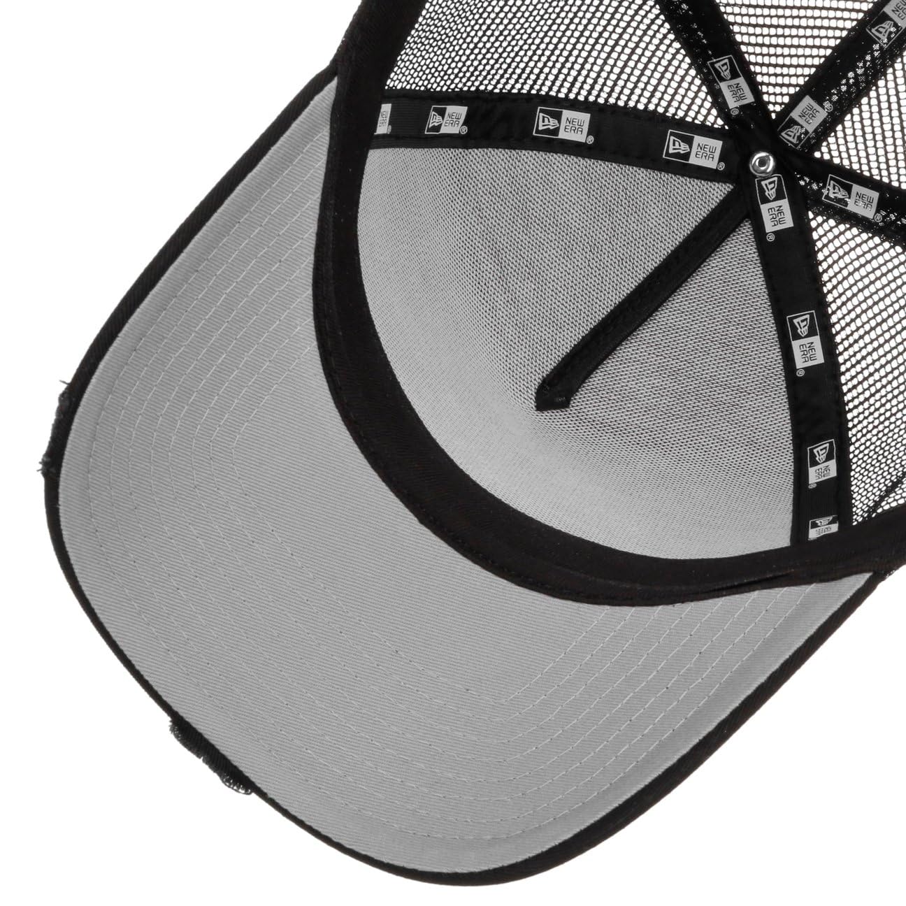 New Era NE Motorsport Trucker Gorra ajustable NE Racing Negro