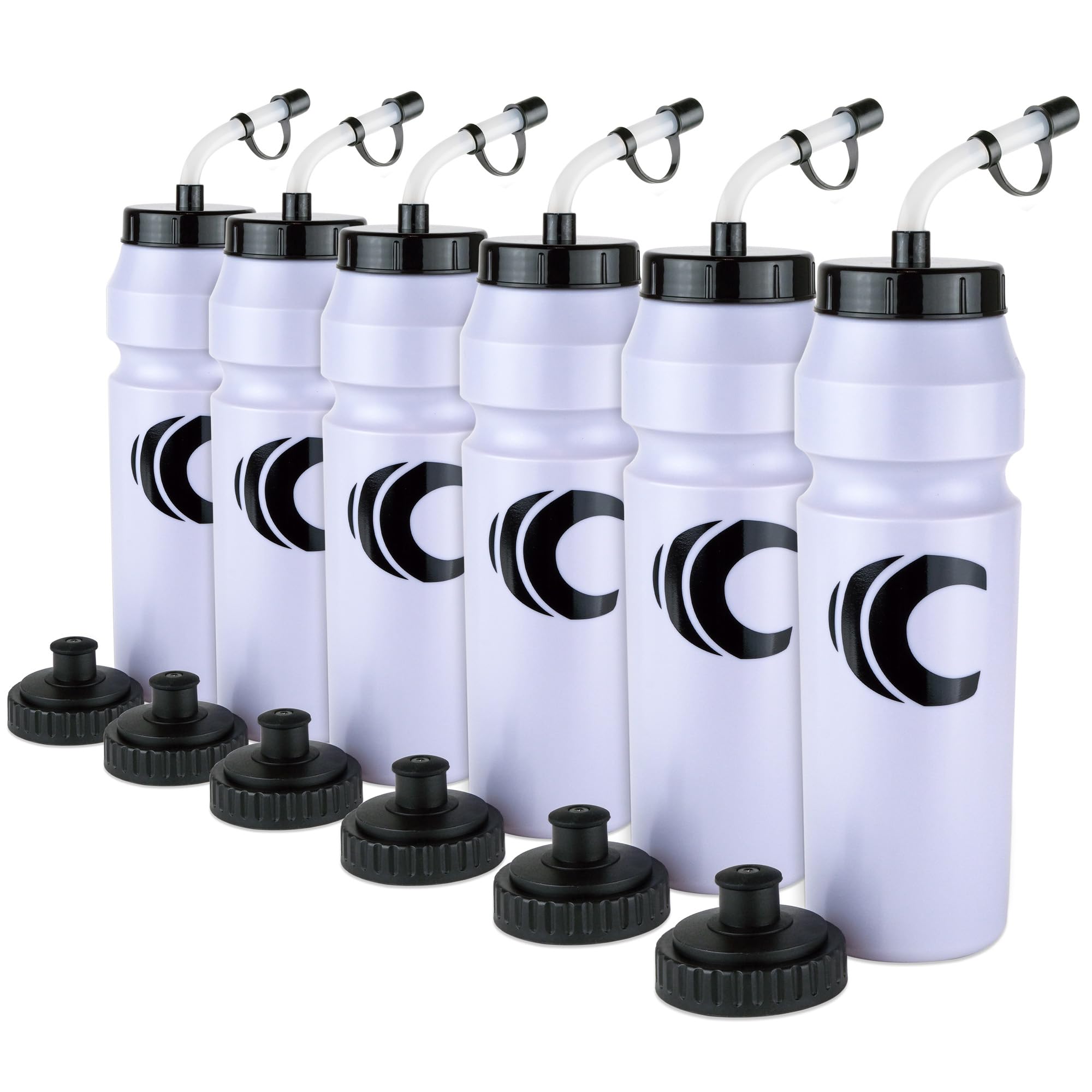 Cannon Sports 1 Liter Sports Water Bottles, BPA-Free, 6-Pack (Lavender) — image 1
