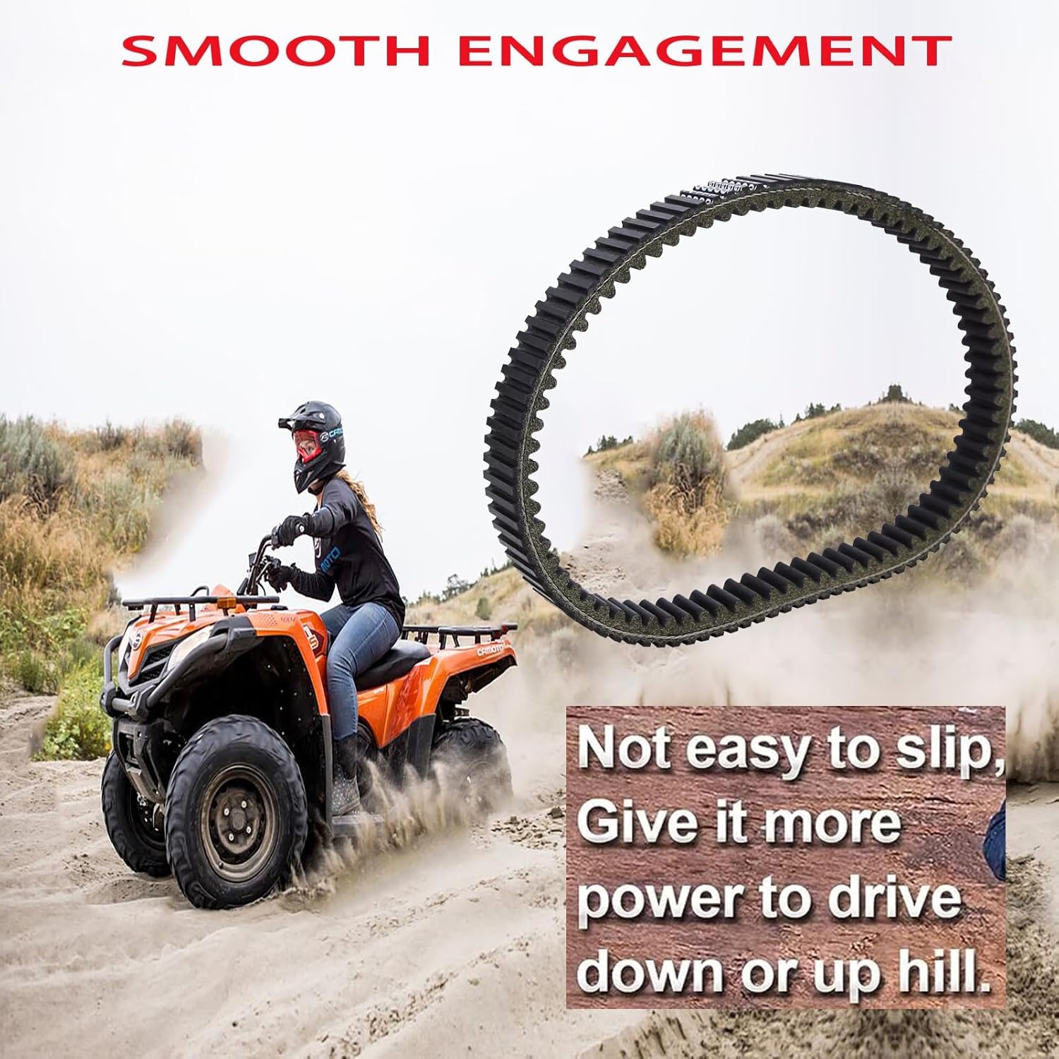 Drive Belt Compatible with Polaris Sportsman 500 570 450 800 RZR 800 Ranger 500 ATV UTV Heavy Duty Belt Replace 3211113 19C3982