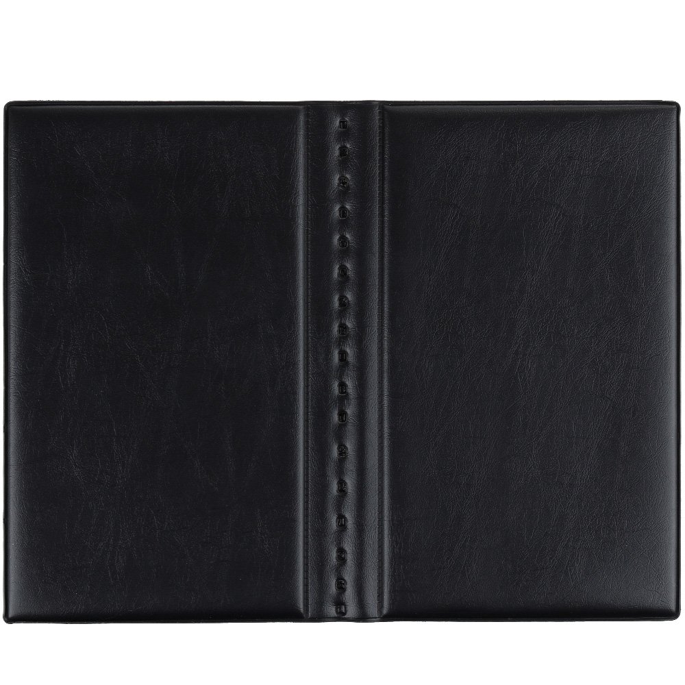 PU-Leder Visitenkartenmappe Für 240 Karten - Elegantes Organizer-Buch