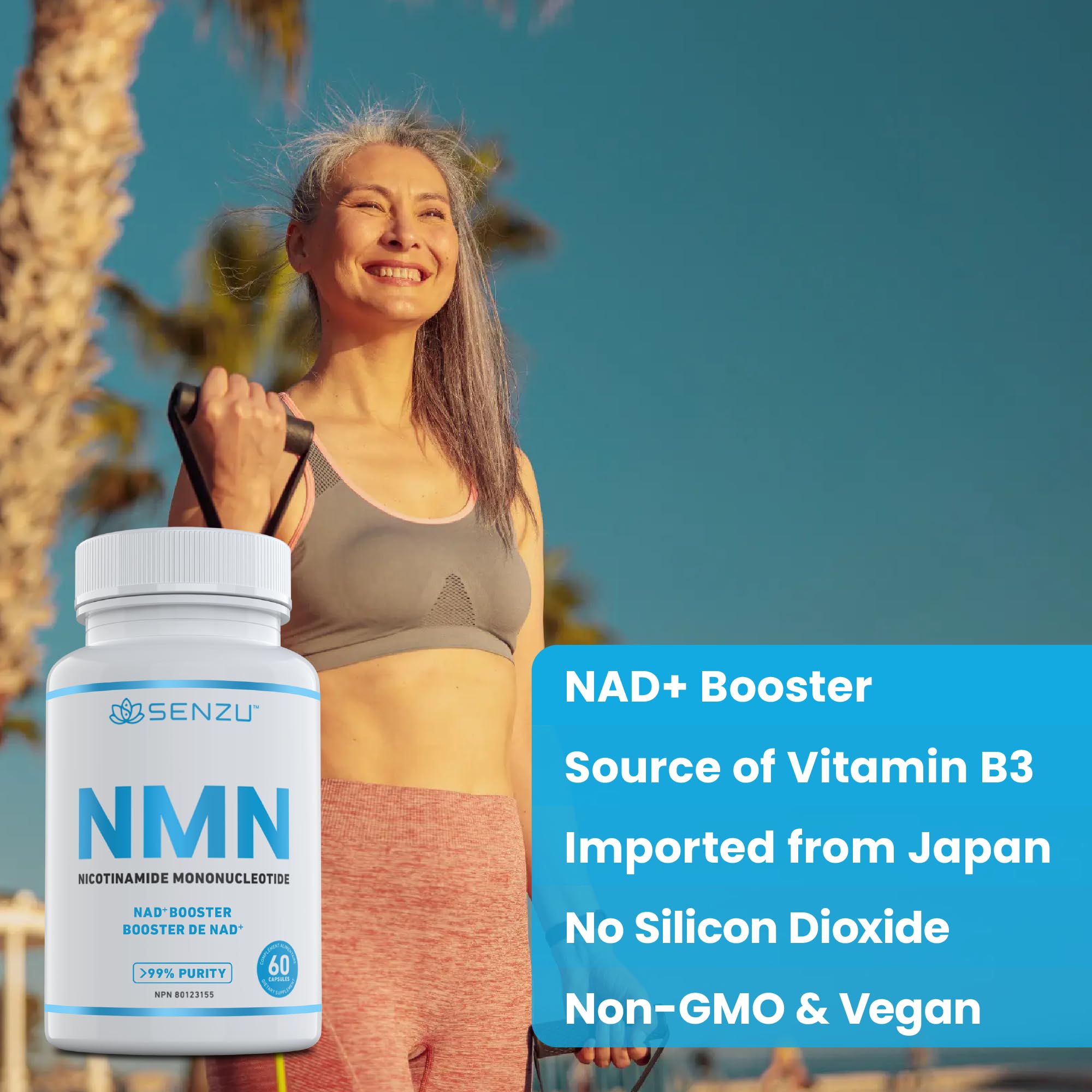 Ultra High Purity NMN from Japan - 99.5% Highly Purified and