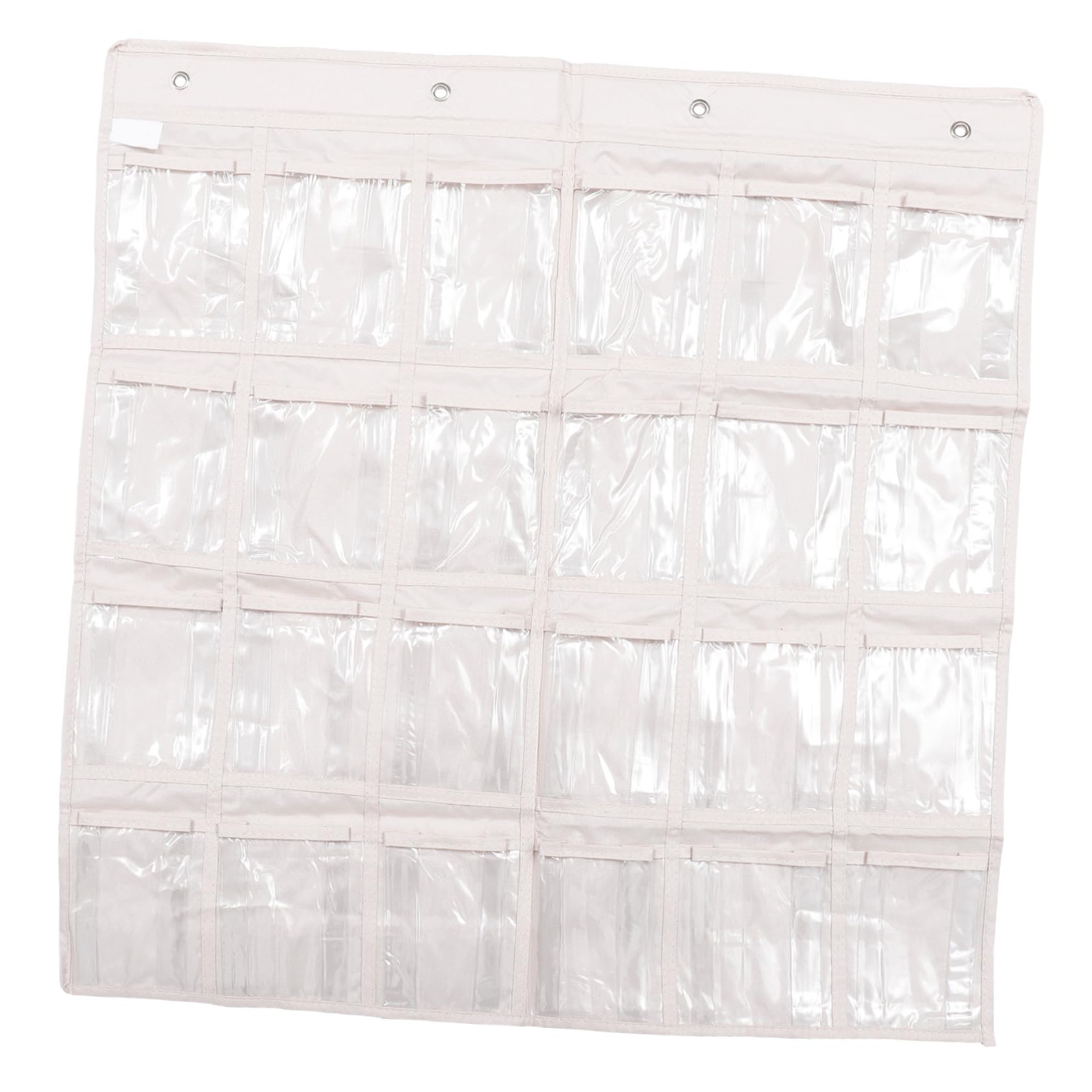WEKADRIN 1pc Clear Hanging Wall Pouch Organizer for Phones Sundries Cell Storage -saving Over-door Design for Apartments Homes