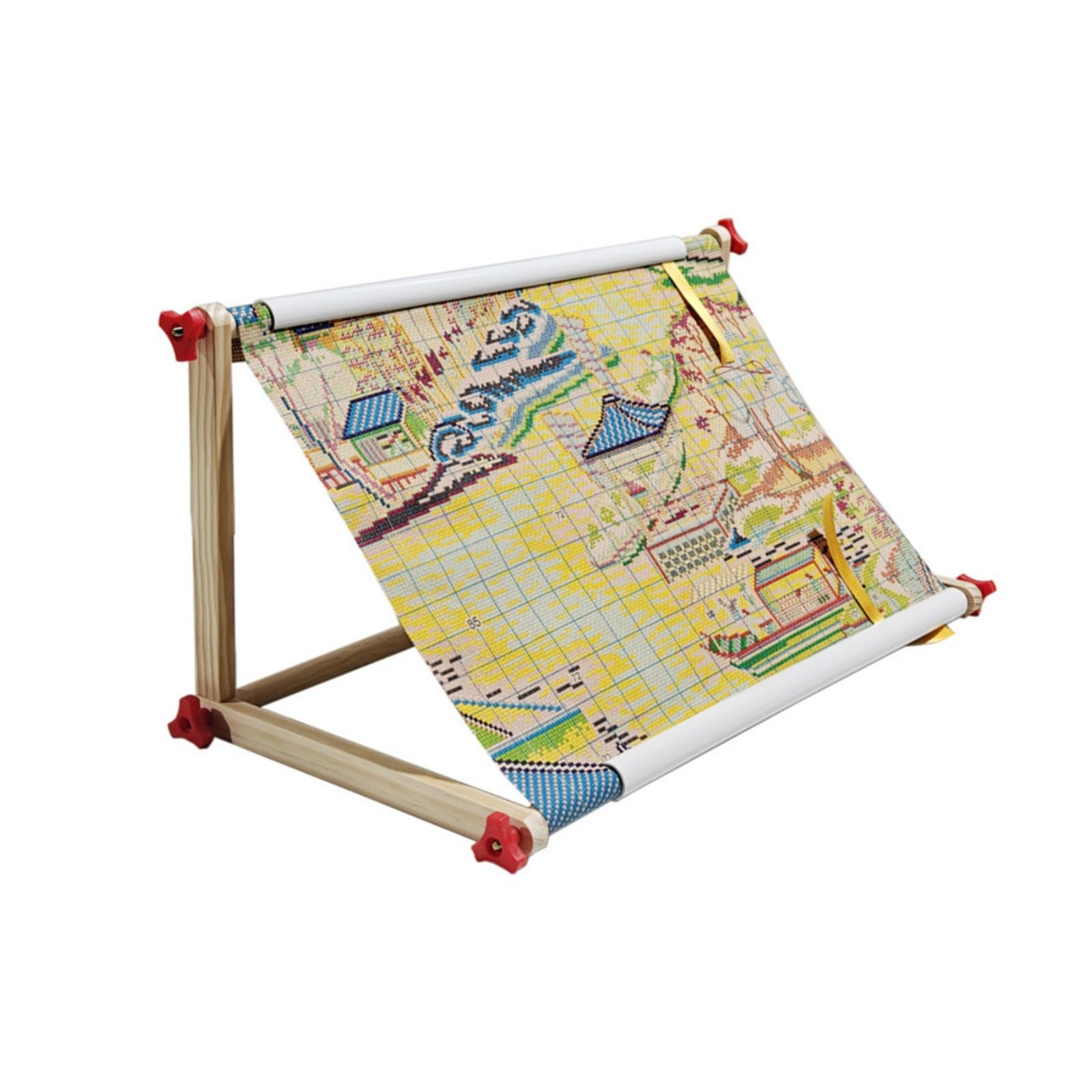 PANGBOER Embroidery Stand for Comfortable Sewing on Couch Handcraft Stitching Frame