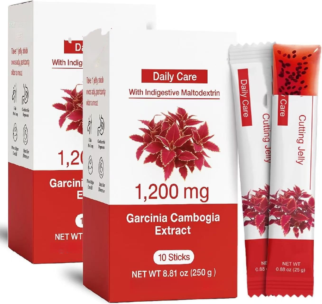 Neues Coleology Cutting Jelly für strahlende Haut, Entgiftung und tägliche Pflege 2pcs