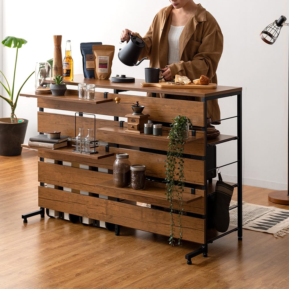 Amazon.co.jp: エア・リゾーム レンジ台 レンジラック キッチン