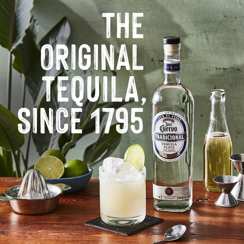 Jose Cuervo Tradicional Silver 100% Agave Tequila 70 cl