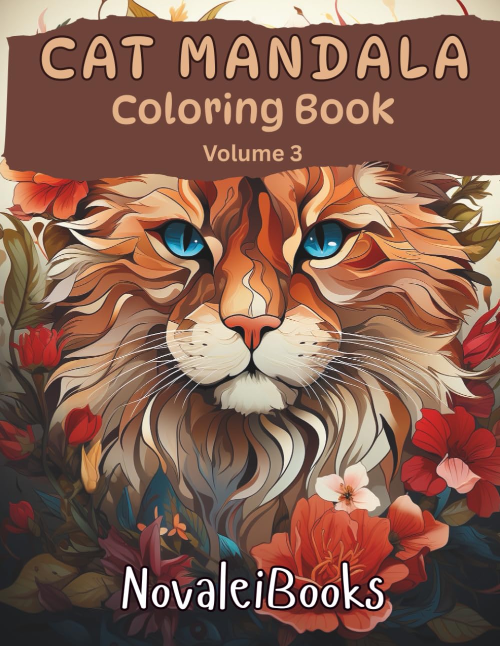 Cat Mandala Coloring Book: Volume 3